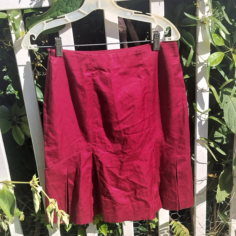 Bebe vintage pre Y2K size 4 scarlet red Sexy Skirt